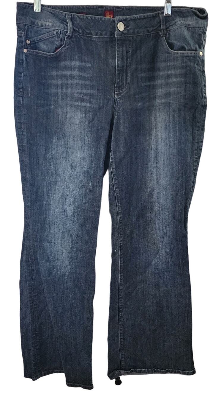 Ooh La La Sasson Women's  Jeans Boot cut boogie Plus Size 18
